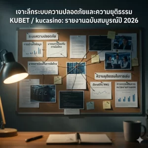 โครงสร้างความปลอดภัยระดับสากล: ทำไม KUBET ถึงได้รับความไว้วางใจ